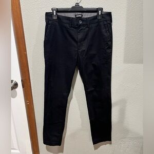 Express Hyper Stretch Skinny Pants in Black 30x30 EUC